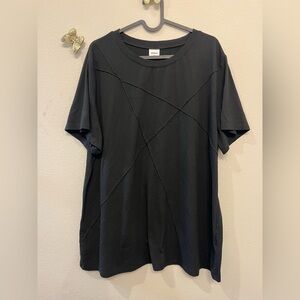 XIERDUO Black T-Shirt XXL